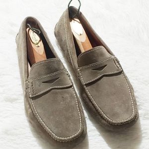 Prada Scamosciato Penny Driving Loafer SZ 10